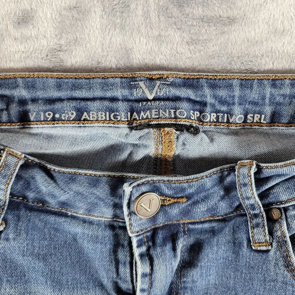 Versace Jeans Womens 6x35 V1969 Italia Abbigliamento Sportivo SRL‎ Skinny Blue - Picture 6 of 10